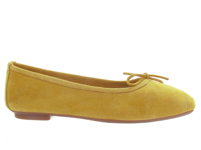 Reqins ballerines my harmony peau yl jaune7092507_2