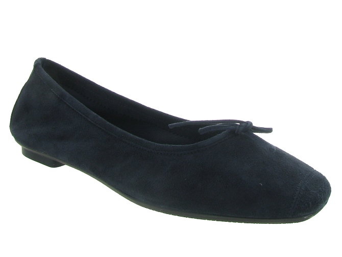 Reqins ballerines harmony peau marine