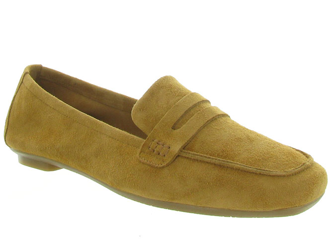 Reqins mocassins hema peau camel