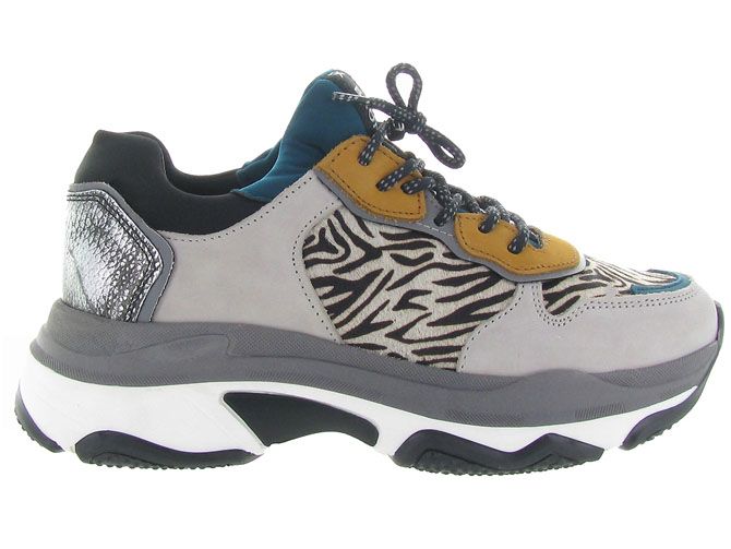 Bronx baskets et sneakers 66167 d2352 gris7093901_2