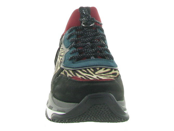 baskets et sneakers - Tendance - femme - Cuir - Zèbre - Bronx7094001_3