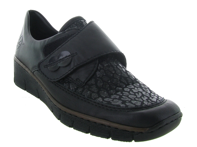 Rieker mocassins 537c0 noir7106301_3