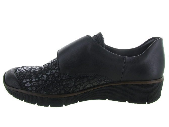Rieker mocassins 537c0 noir7106301_4
