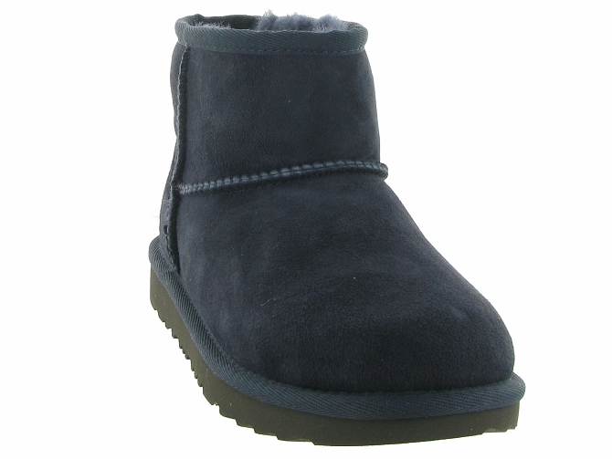 apres ski bottes fourrees -  - junior fille - Nubuck - Bleu Marine - Ugg australia7117603_3