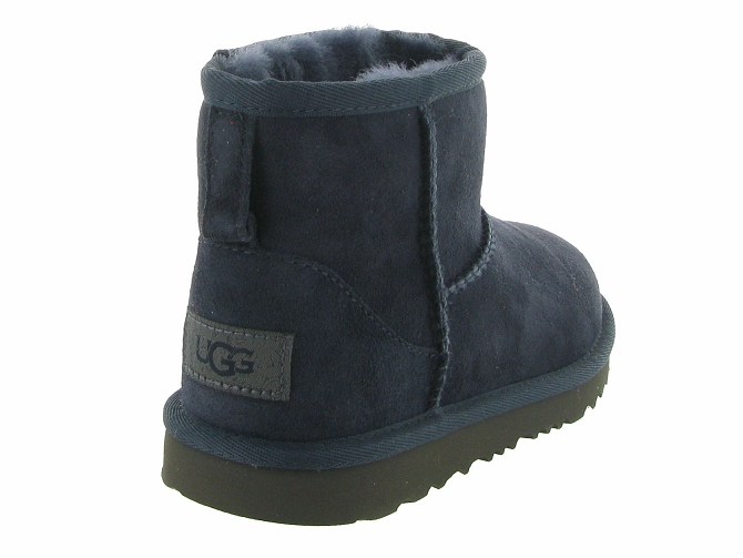 apres ski bottes fourrees -  - junior fille - Nubuck - Bleu Marine - Ugg australia7117603_5