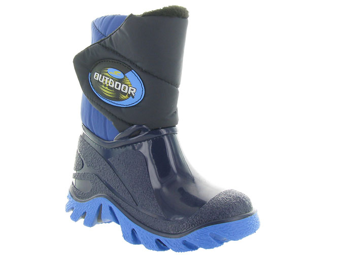 apres ski bottes fourrees -  - mixte b j - Synthétique - Bleu Marine - Bopy