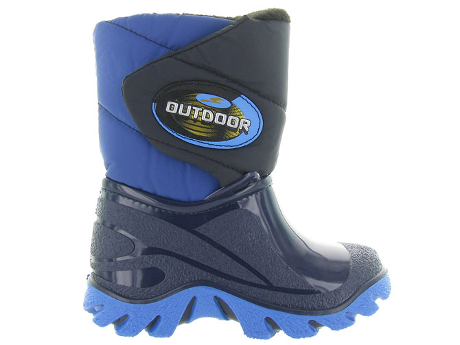 apres ski bottes fourrees -  - mixte b j - Synthétique - Bleu Marine - Bopy7118601_2