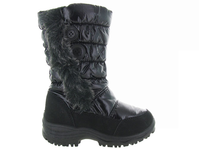 apres ski bottes fourrees -  - junior fille - Synthétique - Noir - Bopy7118701_2