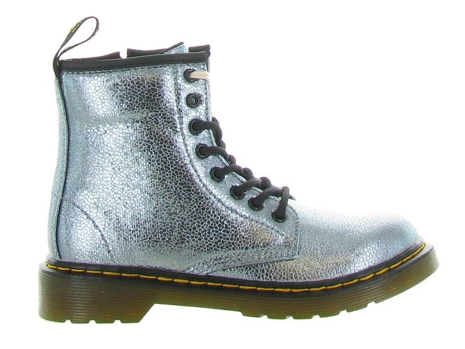 Doc martens bottines et boots 1460 crinkle metallic argent7163201_2