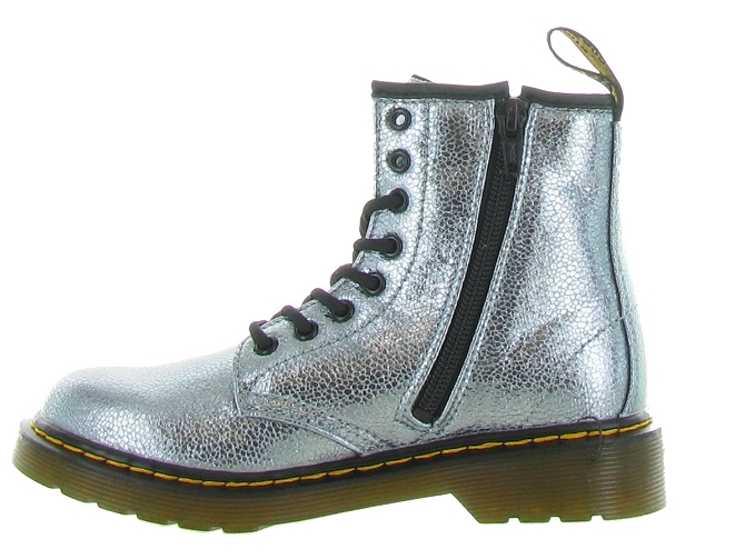 bottines et boots -  - junior fille - Cuir - Argent - Doc martens7163201_4