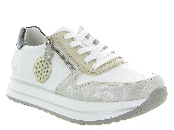 Rieker baskets et sneakers n3512 blanc7177601_1