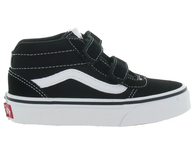 Vans chaussures a scratch ward mid v jr noir7196801_2