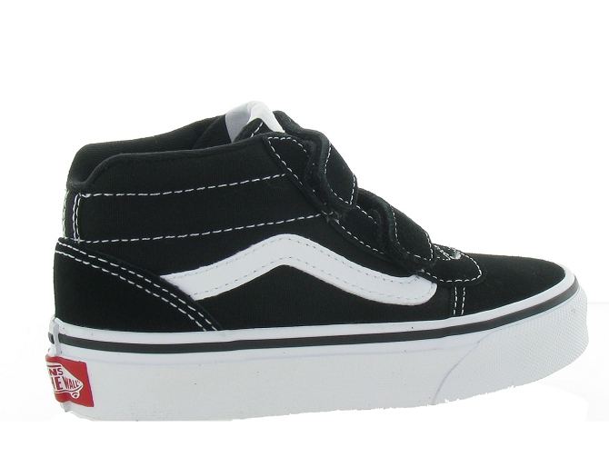 Vans chaussures a scratch ward mid v jr noir7196801_5