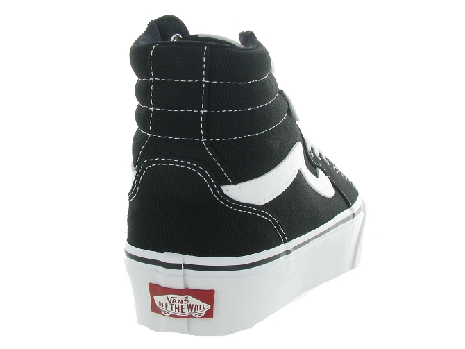 baskets et sneakers - Montante - femme - Synthétique - Noir - Vans7197601_5