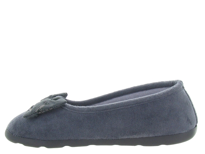 Isotoner chaussons et pantoufles 97292 bio gris7199001_5