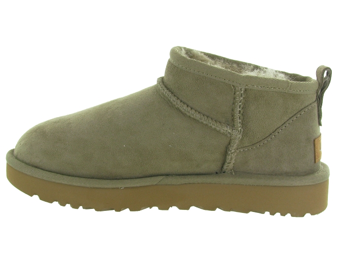Ugg australia apres ski bottes fourrees ultra mini taupe7203403_4