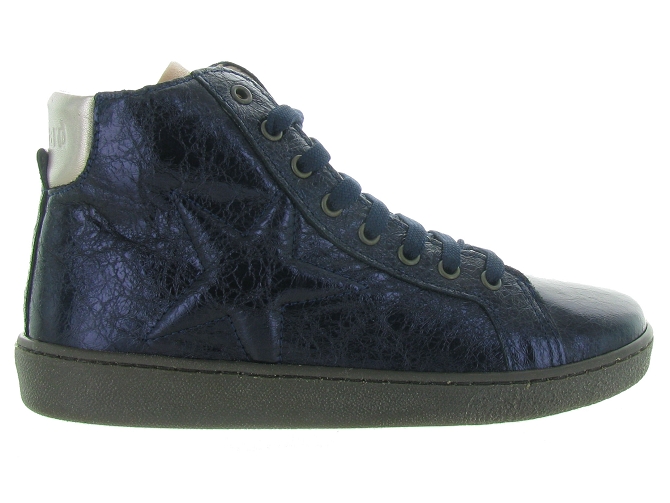 chaussures a lacets -  - junior fille - Cuir - Bleu Marine - Bisgaard7204202_2