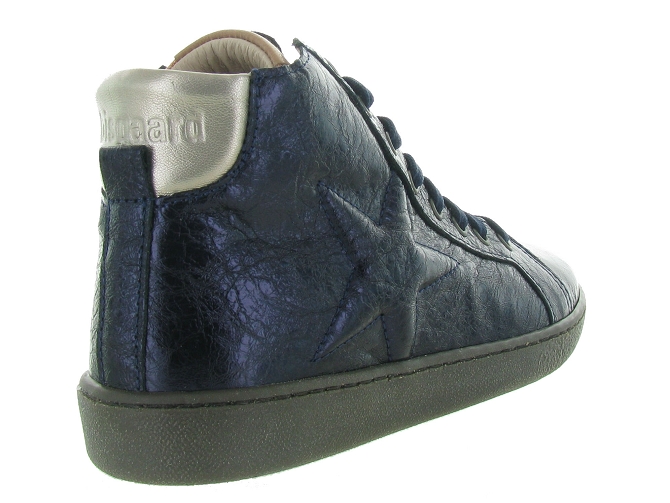 chaussures a lacets -  - junior fille - Cuir - Bleu Marine - Bisgaard7204202_5