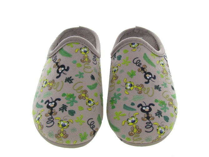 La maison de l espadrille chaussons et pantoufles m112 marsupilami beige