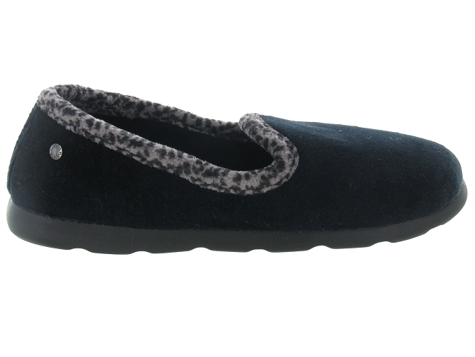 Isotoner chaussons et pantoufles 97310 noir7215901_3