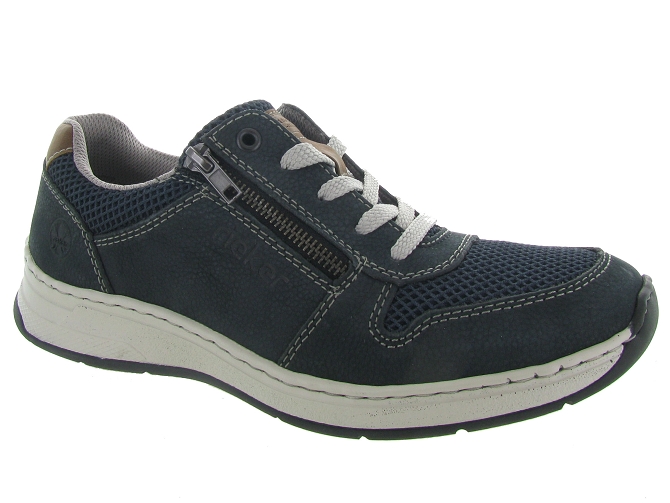 Rieker chaussures a lacets 14300 marine