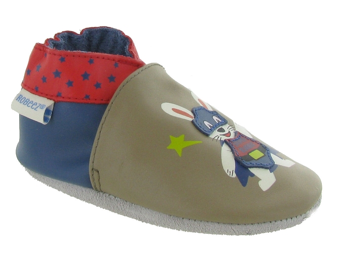 Robeez chaussons et pantoufles mega heroes gris7231001_2