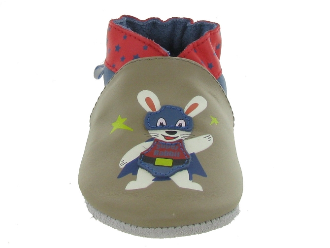 Robeez chaussons et pantoufles mega heroes gris7231001_4