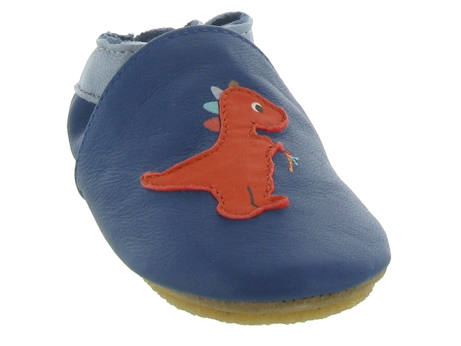 Robeez chaussons et pantoufles dino bleu royal7231301_4