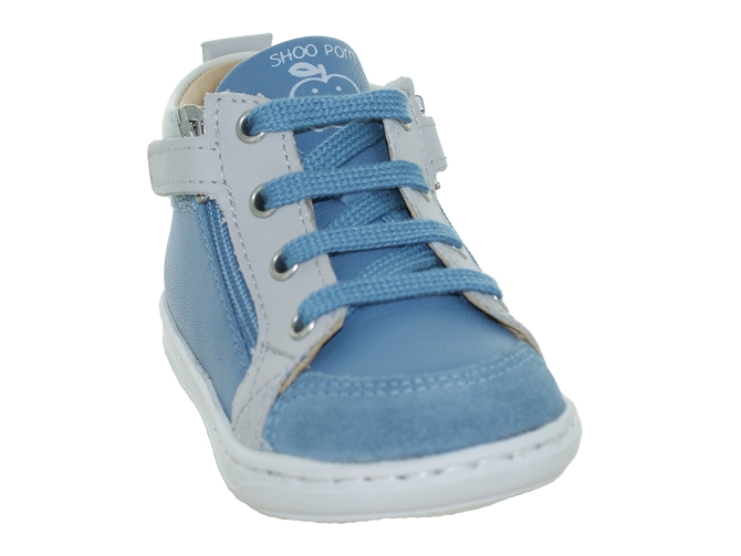 Shoo pom chaussures bebe du 18 au 27 bouba bi zip bleu ciel7232903_3