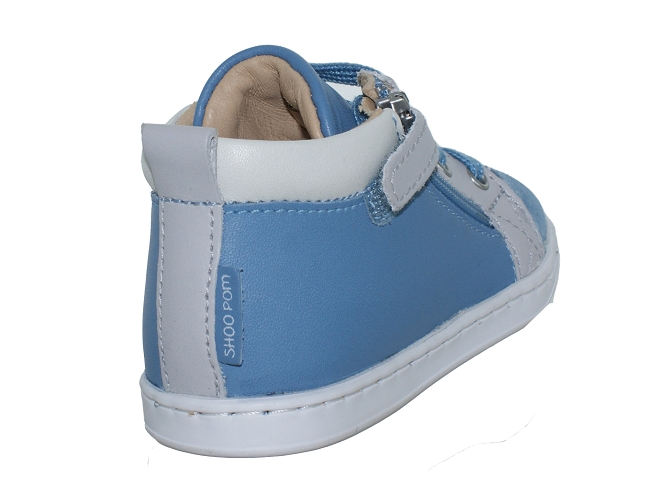 Shoo pom chaussures bebe du 18 au 27 bouba bi zip bleu ciel7232903_5