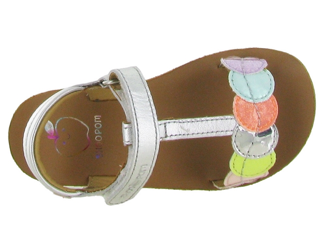 Shoo pom sandales et nu pieds goa dots argent7233801_3