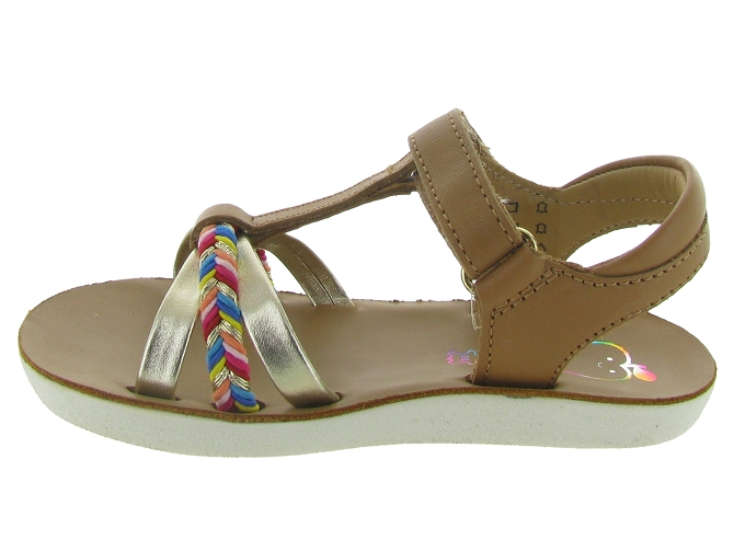 Shoo pom sandales et nu pieds goa salome marron7233901_4