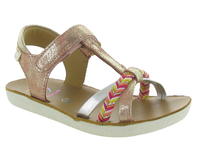 Shoo pom sandales et nu pieds goa salome rose