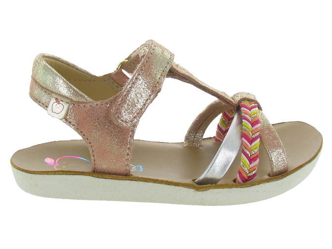 Shoo pom sandales et nu pieds goa salome rose7233903_2