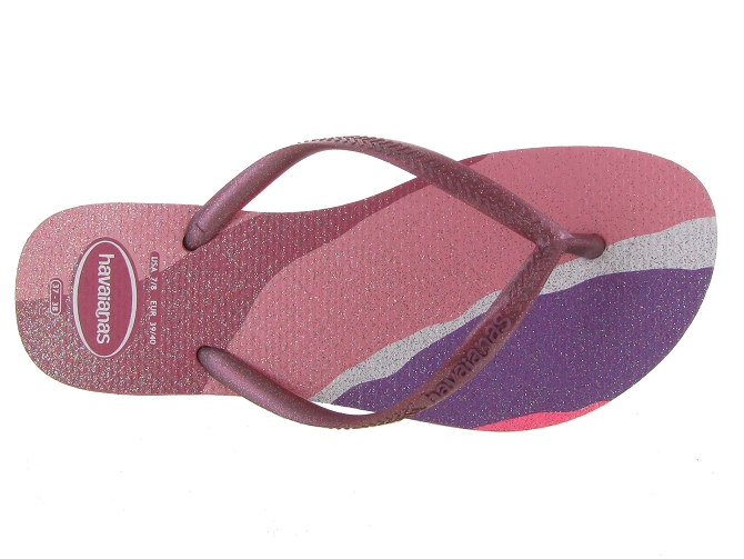 nu pieds - Entre doigt & Tong - femme - Synthétique - Rose - Havaianas7239702_3