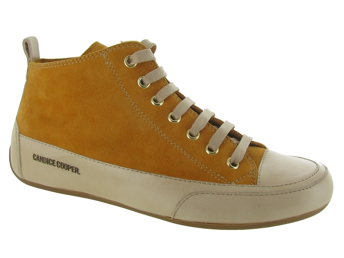 Candice cooper chaussures a lacets mid s orange
