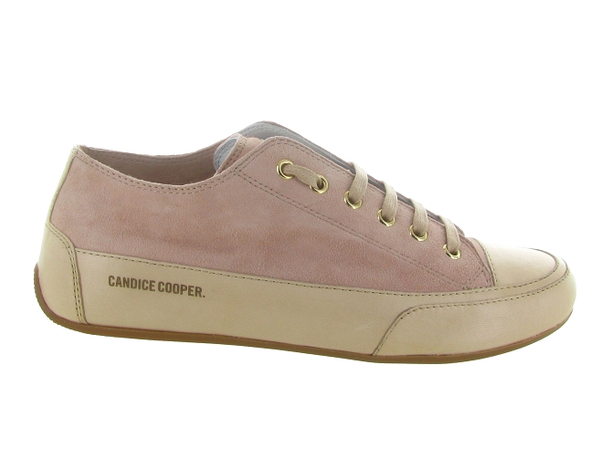chaussures a lacets - Lacets détente - femme - Cuir - Rose - Candice cooper7242809_2