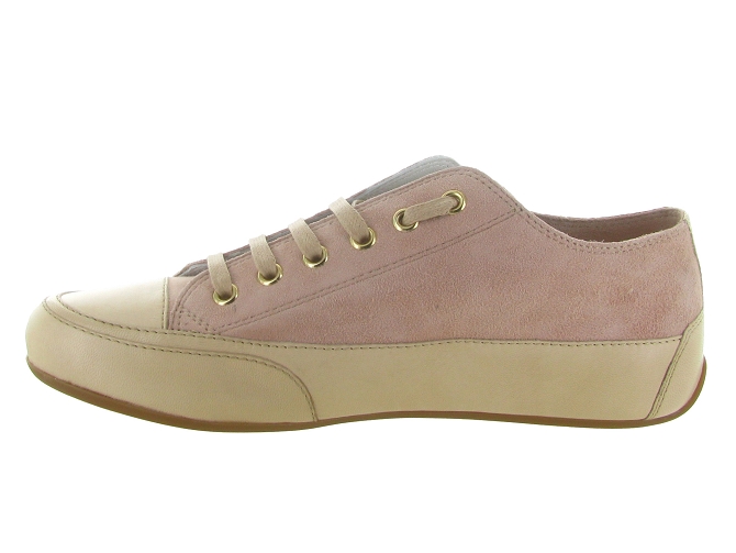 chaussures a lacets - Lacets détente - femme - Cuir - Rose - Candice cooper7242809_4