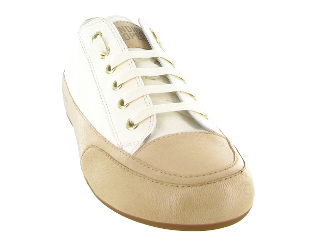 chaussures a lacets - Lacets détente - femme - Cuir - Crème - Candice cooper7242812_3