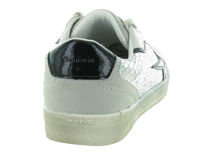 Tamaris baskets et sneakers 23607 argent7253401_5