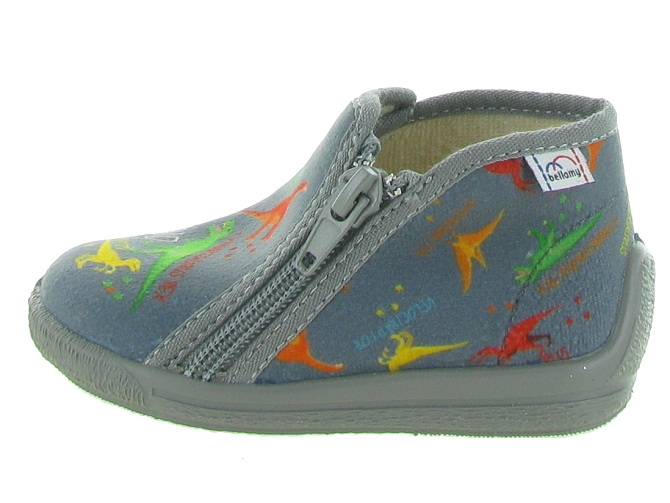 Bellamy chaussons et pantoufles tela gris7255401_4