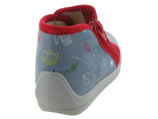 chaussons et pantoufles bebe garcon Bellamy tebo marine