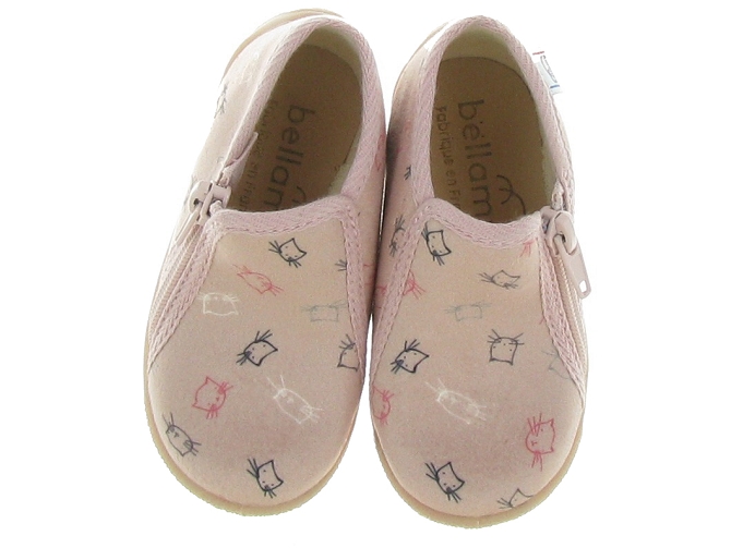 Bellamy chaussons et pantoufles mimi rose pale