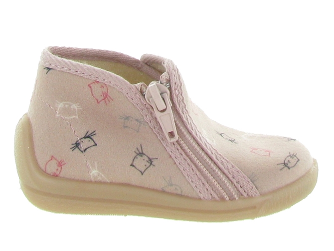 Bellamy chaussons et pantoufles mimi rose pale7259601_2