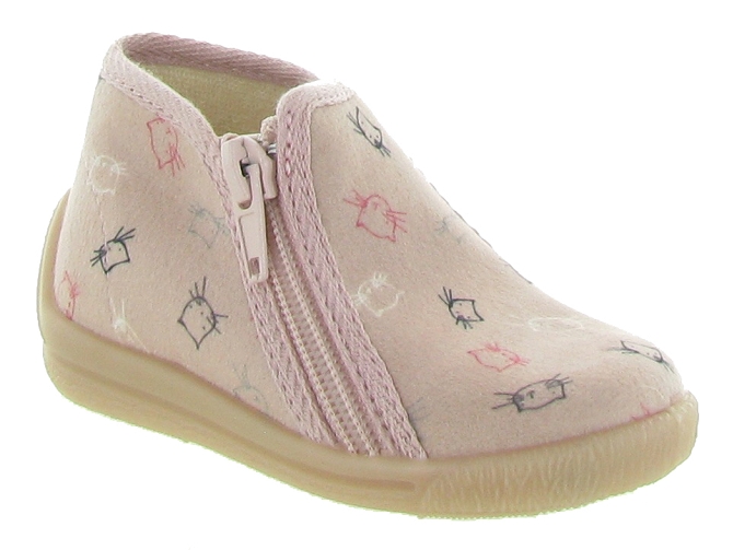 Bellamy chaussons et pantoufles mimi rose pale7259601_3