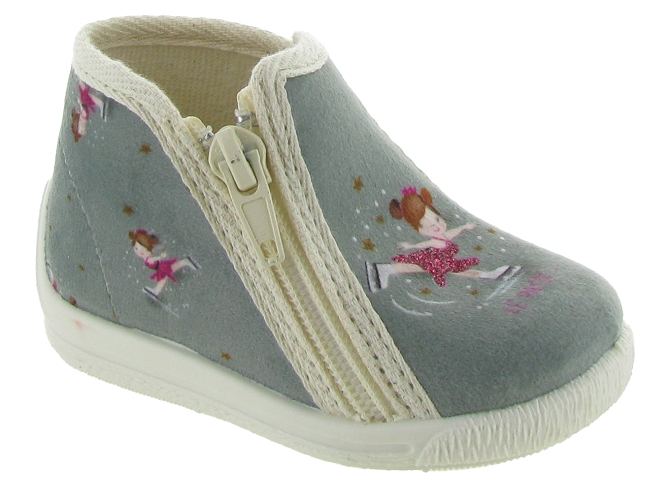 Bellamy chaussons et pantoufles tafini gris7259801_2