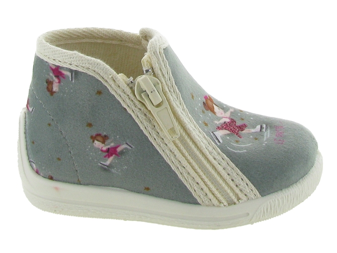Bellamy chaussons et pantoufles tafini gris7259801_3