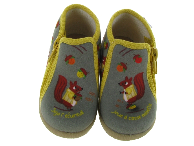 Bellamy chaussons et pantoufles teki gris