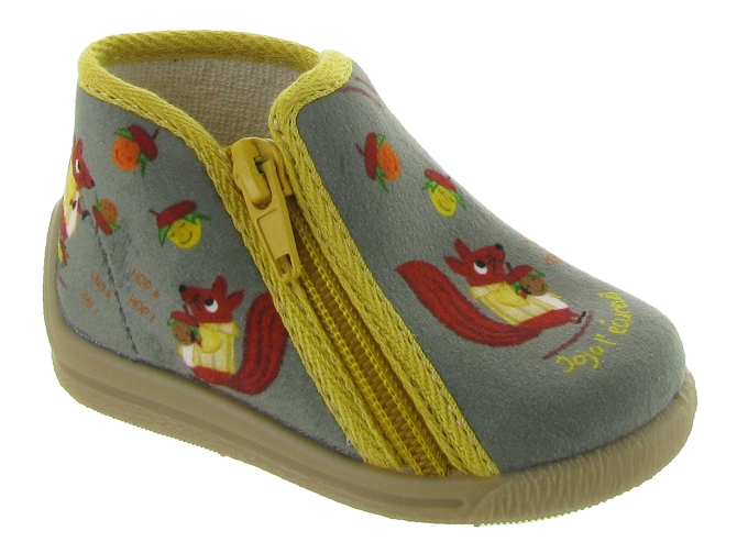 Bellamy chaussons et pantoufles teki gris7260001_2