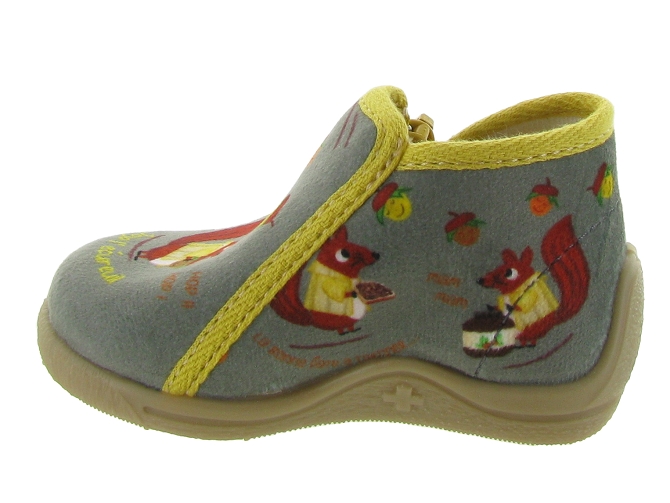 Bellamy chaussons et pantoufles teki gris7260001_4